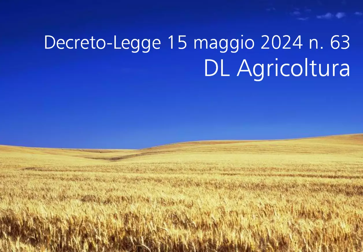 Decreto Agricoltura